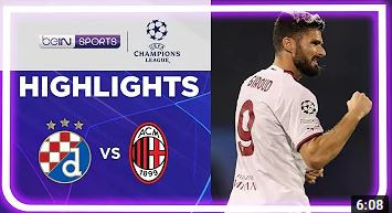 Dinamo Zagreb 0-4 AC Milan | Champions League 22/23 Match Highlights