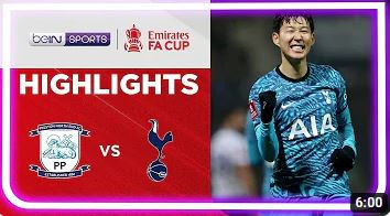 Preston 0-3 Tottenham Hotspur | FA Cup 22/23 Match Highlights