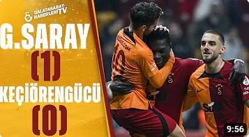 Galatasaray 1-0 Keçiörengücü