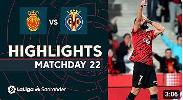 Resumen de RCD Mallorca vs Villarreal CF (4-2)