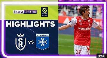 Reims 2-1 Auxerre | Ligue 1 22/23 Match Highlights
