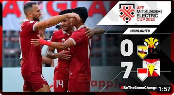 Brunei DS 0-7 Indonesia (AFF Mitsubishi Electric Cup 2022: Group Stage)