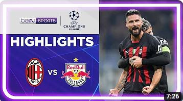 AC Milan 4-0 RB Salzburg | Champions League 22/23 Match Highlights