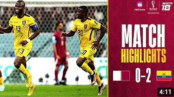 Match Highlights - Qatar 0-2 Ecuador - FIFA World Cup Qatar 2022