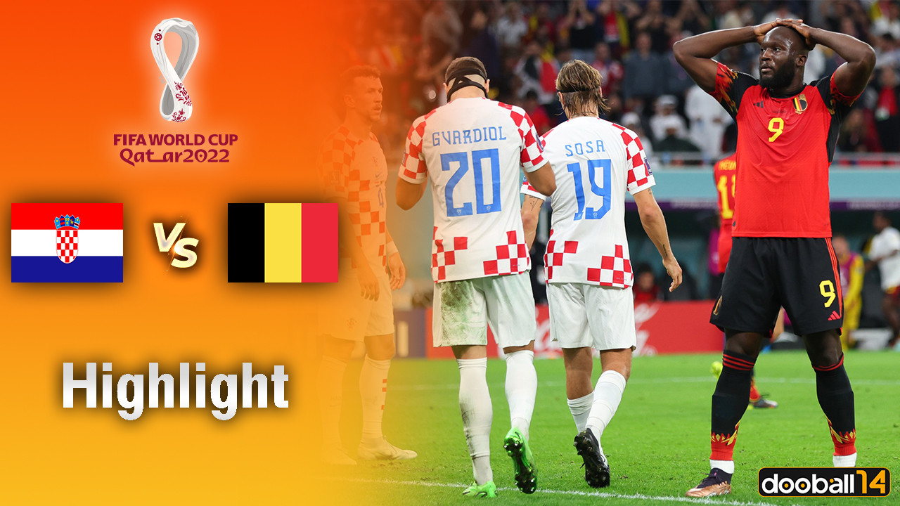 Croatia vs Belgium - FIFA World Cup Qatar 2022