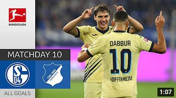 FC Schalke 04 - TSG Hoffenheim 0-3 | All Goals | Matchday 10 – Bundesliga 2022/23