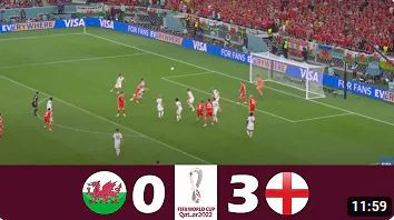 Wales vs Eengland  - FIFA World Cup 2022