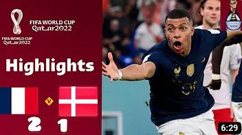 France vs Denmark - FIFA World Cup 2022