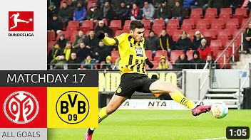 Reyna with Lucky Punch | 1. FSV Mainz 05 - Dortmund 1-2 | Highlights | Matchday 17 – 2022/23