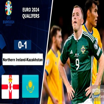 #ไฮไลท์ฟุตบอล [ ไอร์แลนด์เหนือ 0 - 1 คาซัคสถาน ] ยูโร 2024 รอบคัดเลือก