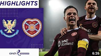 St. Johnstone 2-3 Heart of Midlothian