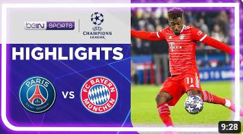 PSG 0-1 Bayern Munich | Champions League 22/23 Match Highlights