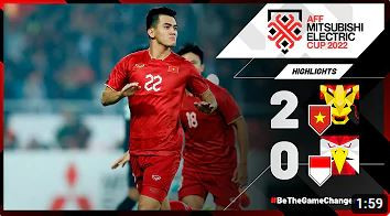 Vietnam 2-0 Indonesia (AFF Mitsubishi Electric Cup 2022: Semi-Final 2nd Leg)