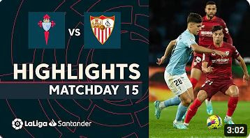 RC Celta vs Sevilla FC