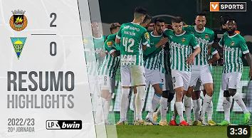 Highlights | Resumo: Rio Ave 2-0 Estoril Praia (Liga 22/23 #20)