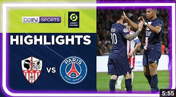 Ajaccio 0-3 PSG | Ligue 1 22/23 Match Highlights