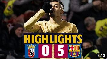 HIGHLIGHTS | Copa del Rey | AD Ceuta FC 0-5 FC Barcelona