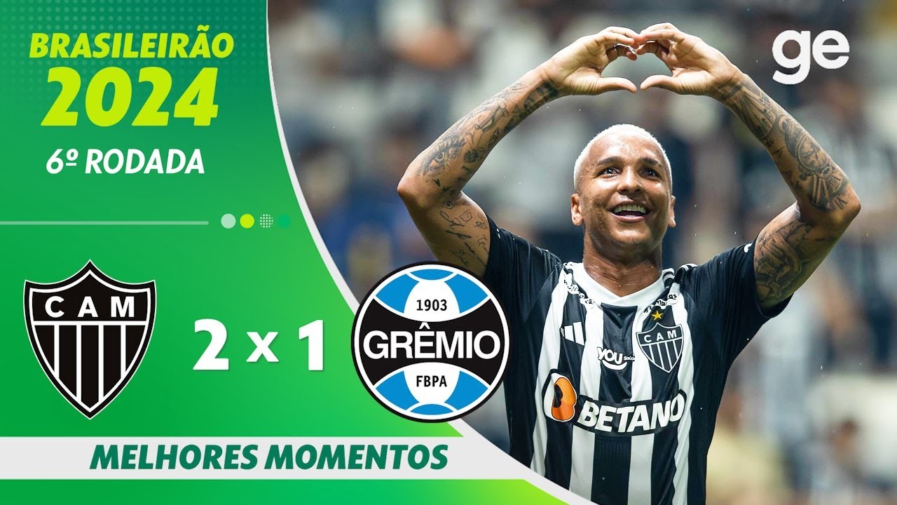 #ไฮไลท์ฟุตบอล [ อัตเลติโก้ มิไนโร่ 2 - 1 เกรมิโอ ปอร์โต้ ] บราซิล ซีรี่ย์เอ 2024/10.10.67