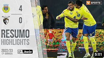 Highlights | Resumo: FC Arouca 4-0 Portimonense (Liga 22/23 #17)