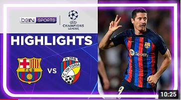 ไฮไลต์ Champions League 2022/23 Barcelona 5-1 Viktoria Plzen