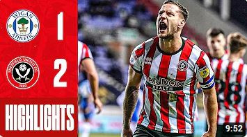 Wigan Athletic 1-2 Sheffield United | EFL Championship highlights