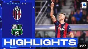 Bologna-Sassuolo 3-0 | Bologna dominate in Emilian derby: Goals & Highlights | Serie A 2022/23