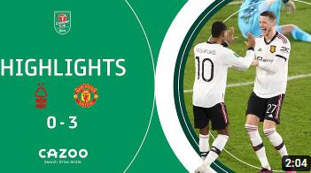 Nottingham Forest v Manchester United highlights