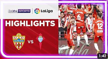 Almeria 3-1 Celta Vigo | LaLiga 22/23 Match Highlights