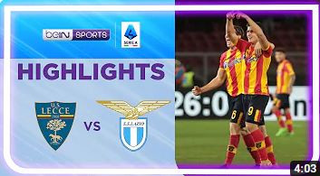 Lecce 2-1 Lazio | Serie A 22/23 Match Highlights