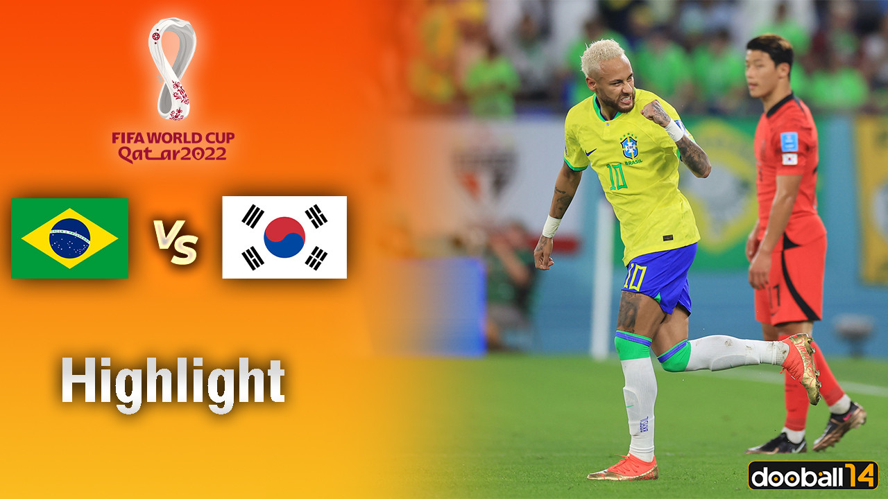 Brazil vs Korea - FIFA World Cup Qatar 2022