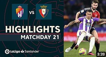 Resumen de Real Valladolid vs CA Osasuna (0-0)