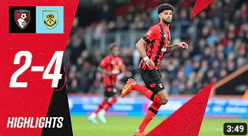 Cherries bow out of FA Cup: AFC Bournemouth 2-4 Burnley