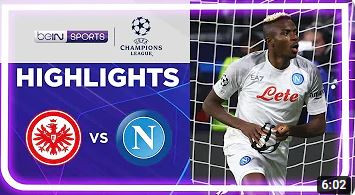 Eintracht Frankfurt 0-2 Napoli | Champions League 22/23 Match Highlights