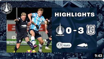 Falkirk 0-3 Dundee