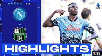 Napoli-Sassuolo 4-0 | Napoli are unplayable! Goals & Highlights | Serie A 2022/23