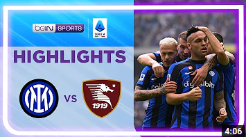 Inter 2-0 Salernitana | Serie A 22/23 Match Highlights