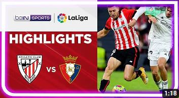 Athletic Club 0-0 Osasuna | LaLiga 22/23 Match Highlights