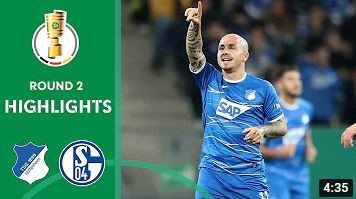 Dominated Hoffenheim is too strong! | TSG Hoffenheim vs. Schalke 04 5-1 | Highlights | DFB-Pokal