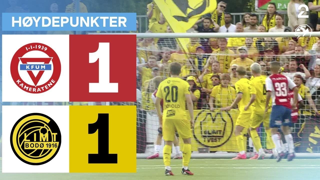 #ไฮไลท์ฟุตบอล [ เคเอฟยูเอ็ม ออสโล 1 - 1 โบโด กลิมท์ ] นอร์เวย์ ทิปเปลิเก้น 2024/28.7.67