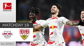 Leipzig - VfB Stuttgart 2-1 | Highlights | MD 18 – Bundesliga 22/23