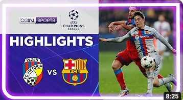 Viktoria Plzen 2-4 Barcelona | Champions League 22/23 Match Highlights