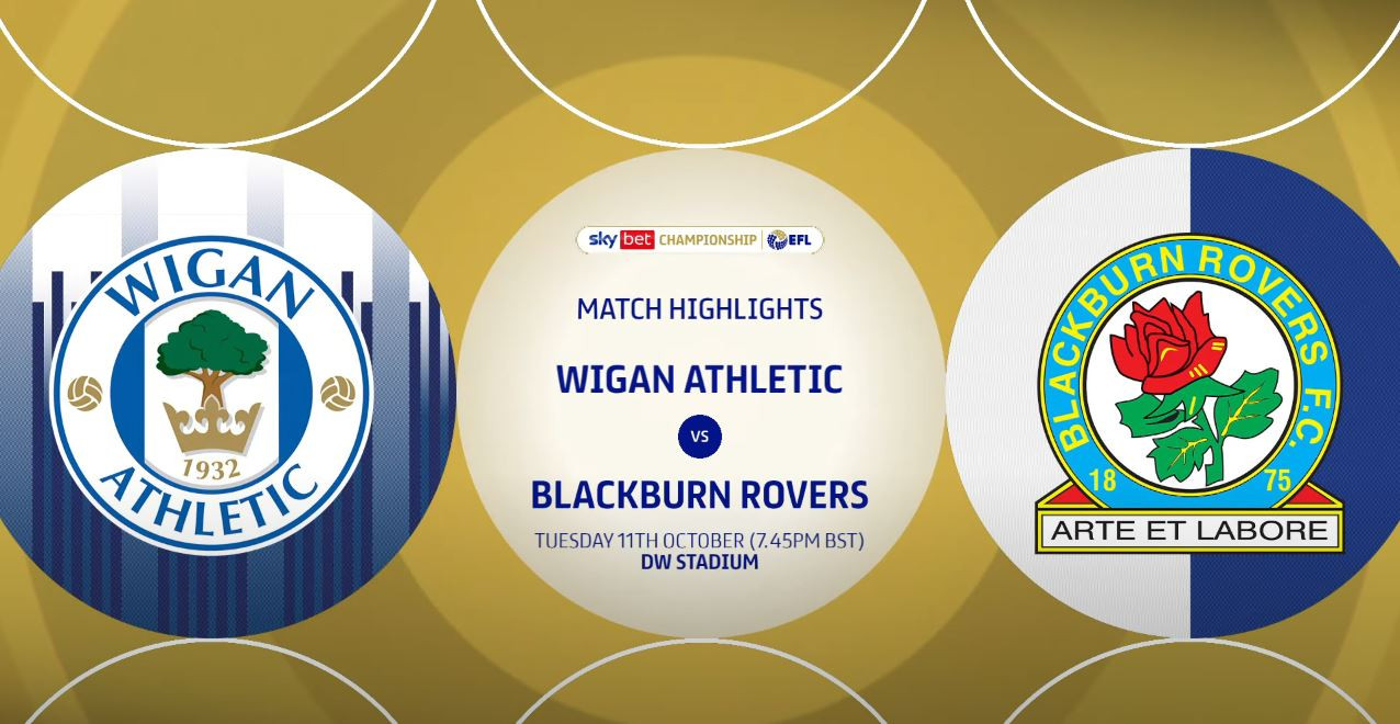 Wigan Athletic v Blackburn Rovers highlights