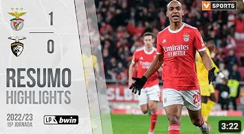 Benfica 1-0 Portimonense (Liga 22/23 #15)