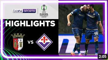 Braga 0-4 Fiorentina | Conference League 22/23 Match Highlights