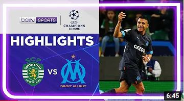 Sporting CP 0-2 Marseille | Champions League 22/23 Match Highlights