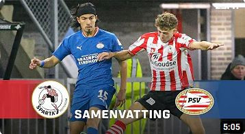 CRUCIALE redding in de LAATSTE MINUUT 🔥 | Samenvatting Sparta Rotterdam - PSV