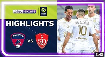 Clermont Foot 1-3 Brest | Ligue 1 22/23 Match Highlights