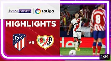 Atletico Madrid 1-1 Rayo Vallecano | LaLiga 22/23 Match Highlights