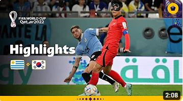 Uruguay vs South Korea - FIFA World Cup Qatar 2022