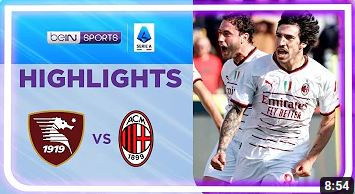 Salernitana 1-2 AC Milan | Serie A 22/23 Match Highlights